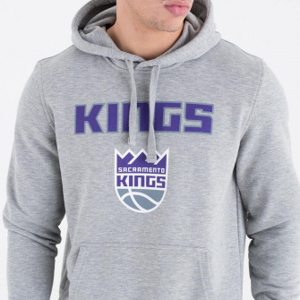 New Era NBA Sacramento Kings Team Logo Hoodie ''Grey''