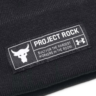 UA Project Rock Beanie Hat ''Black''
