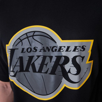 New Era NBA Los Angeles Lakers Outline Mesh T-Shirt ''Black''