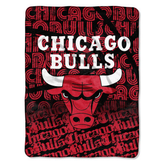 NBA Chicago Bulls Micro Raschel Throw Blanket 100x150cm