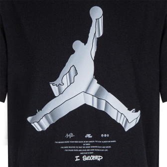 Air Jordan Jumpman x Nike Action Kids Shirt ''Black''