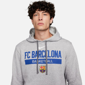 Nike FC Barcelona Basketball Hoodie ''Grey''