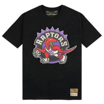 M&N NBA Toronto Raptors Team Logo T-Shirt ''Black''