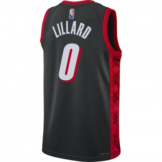 Nike Dri-FIT NBA City Edition Portland Trail Blazers Damian Lillard Jersey ''Black''