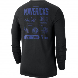 Nike NBA Courtside Element Dallas Mavericks Shirt ''Black''