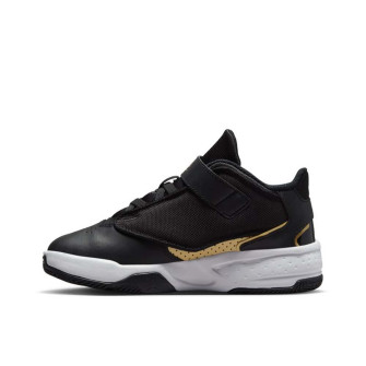 Air Jordan Max Aura 4 Kids Shoes ''Black/Gold'' (PS)