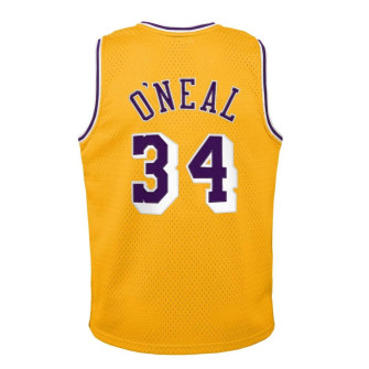 M&N NBA Los Angeles Lakers 1996-1997 Swingman Kids Jersey ''Shaquille O'Neal''
