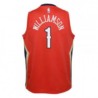 Nike NBA New Orleans Pelicans Zion Statement Edition Kids Jersey ''Red''