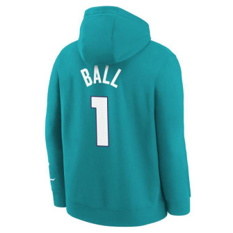 Air Jordan NBA Charlotte Hornets Lamelo Ball Essential Kids Hoodie ''Teal''