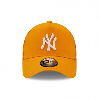 New Era Tonal Mesh New York Yankees A-Frame Trucker Cap ''Yellow''