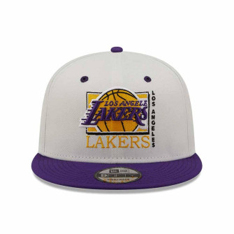 New Era NBA Logo LA Lakers 9Fifty Cap ''White''