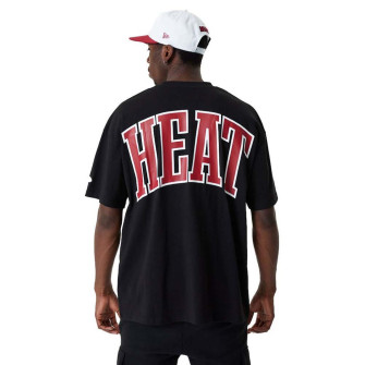New Era NBA Miami Heat Infill Logo T-Shirt ''Black''
