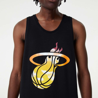 New Era NBA Miami Heat Sky Print Tank Top ''Black''