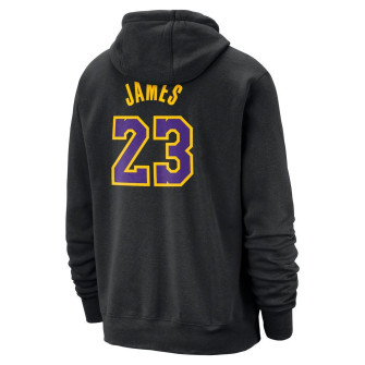 Nike N&N City Edition Los Angeles Lakers LeBron James Hoodie ''Black''