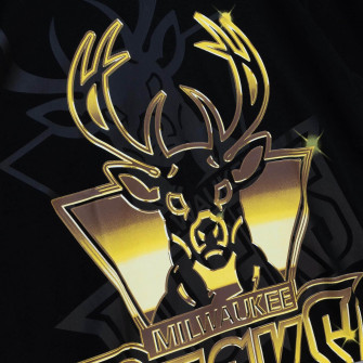 M&N NBA Milwaukee Bucks Big Face 4.0 T-Shirt ''Black''