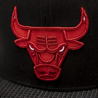 M&N NBA Chicago Bulls Graphic Cap ''Black/Red''