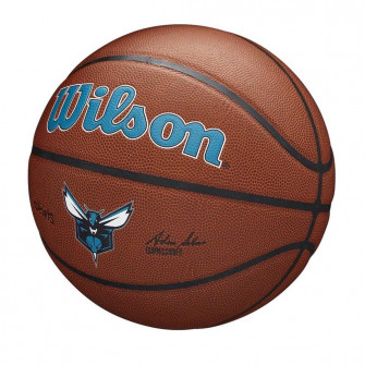 Wilson NBA Team Composite Indoor/Outdoor Basketball ''Hornets'' (7)
