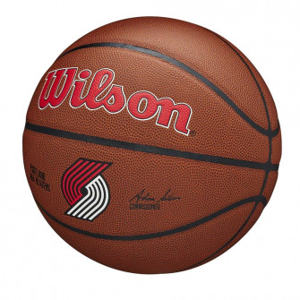 Wilson NBA Team Composite Indoor/Outdoor Basketball ''Trail Blazers'' (7)