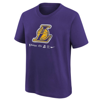Nike Los Angeles Lakers Crafted Logo Kids T-Shirt ''Court Purple''