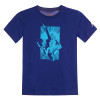 Air Jordan Burst Graphic Kids T-Shirt ''Blue''