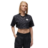 Air Jordan Flight Graphic Cropped Women's T-Shirt ''Black''