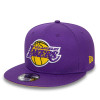 New Era NBA Los Angeles Lakers Rear Logo 9FIFTY Snapback Cap "Purple"