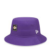 New Era Los Angeles Lakers Team Tab Tapered Bucket Hat "Purple"