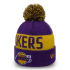 New Era NBA Los Angeles Lakers Team Tonal Knit Beanie ''Purple''