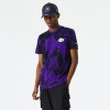 New Era Los Angeles Lakers All Over Error Print T-Shirt ''Purple''