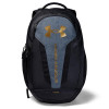 UA Hustle 5.0 Backpack ''Black/Metallic Gold''