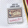 M&N NBA Cleveland Cavaliers Lebron James 2003-04 Swingman Jersey ''White''