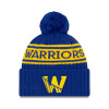 New Era NBA 2021 Draft Golden State Warriors Cuff Beanie ''Blue/Yellow''