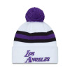 New Era NBA Los Angeles Lakers City Edition Knit Hat ''White''