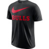 Nike Chicago Bulls Logo Swoosh T-Shirt