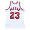 M&N Authentic Chicago Bulls 1997-98 Michael Jordan Jersey ''White''