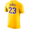 Nike Dri-FIT LeBron James Los Angeles Lakers T-Shirt ''Amarillo''