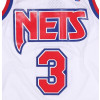 M&N Dražen Petrović 3 New Jersey Nets 1992-93 Swingman Jersey ''White''