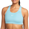 Nike Swoosh Medium-Support Pad Sports Bra ''Worn Blue''
