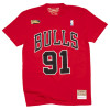 M&N NBA Chicago Bulls Dennis Rodman HWC Edition T-Shirt ''Red''