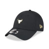 New Era NBA Chicago Bulls Pin Logo 9Forty Adjustable Cap ''Black''
