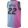 Nike NBA City Edition Miami Heat Jimmy Butler Jersey ''Lase Fuchsia/Blue Gale''