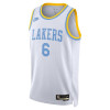 Nike NBA Los Angeles Lakers Lebron James Swingman Jersey ''White''