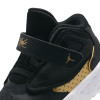 Air Jordan Max Aura 4 Kids Shoes ''Black/Gold'' (TD)