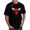 M&N NBA Chicago Bulls Traditional Logo T-Shirt ''Black''