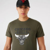 New Era NBA Chicago Bulls Outdoor Utility T-Shirt ''Khaki''