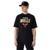 New Era NBA Chicago Bulls Team Script T-Shirt ''Black''