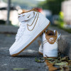 Nike Air Force 1 Mid "White Muted Bronze"