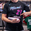 Nike Dry Miami Heat Hassan Whiteside T-Shirt ''Black''