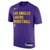 Nike NBA Los Angeles Lakers Dri-Fit Practice T-Shirt ''Field Purple''
