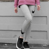 Nike Sportswear Leg-A-See Swoosh Leggings ''DK Grey Heather''